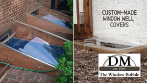 2 types of window well bubbles